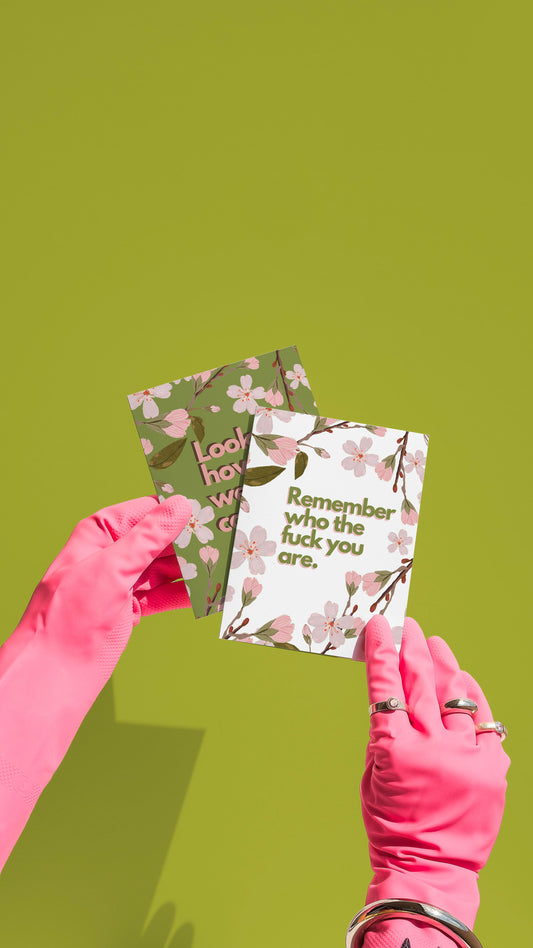 Remember Who You The F You Are Greeting Card
