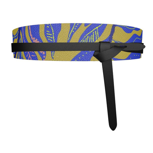 Green Fern Statement Belt