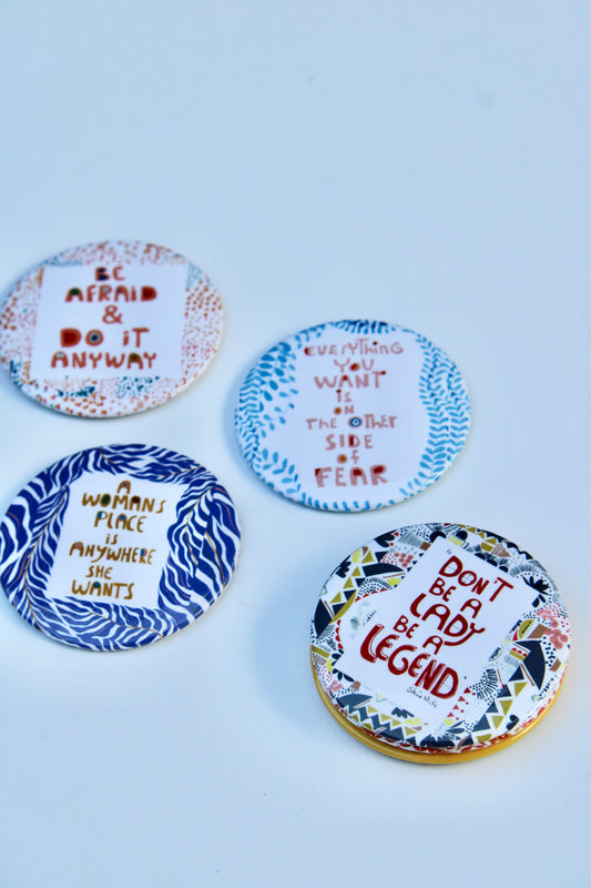 BE A LEGEND MAGNET - VIOLETREDSTUDIO