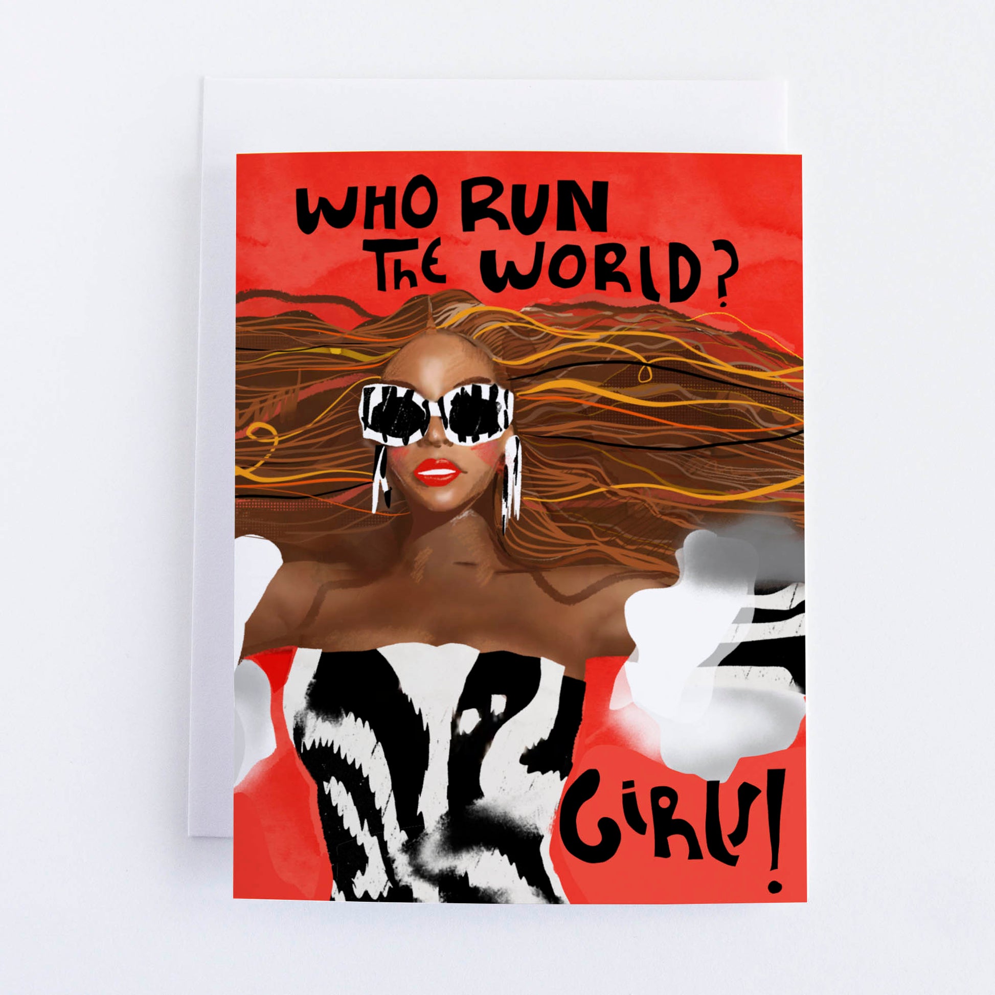 Beyoncé Art Print – Music Icon Portrait, Inspirational Performer & Feminist Wall Art, Queen of Pop Culture Decor - VIOLETREDSTUDIO