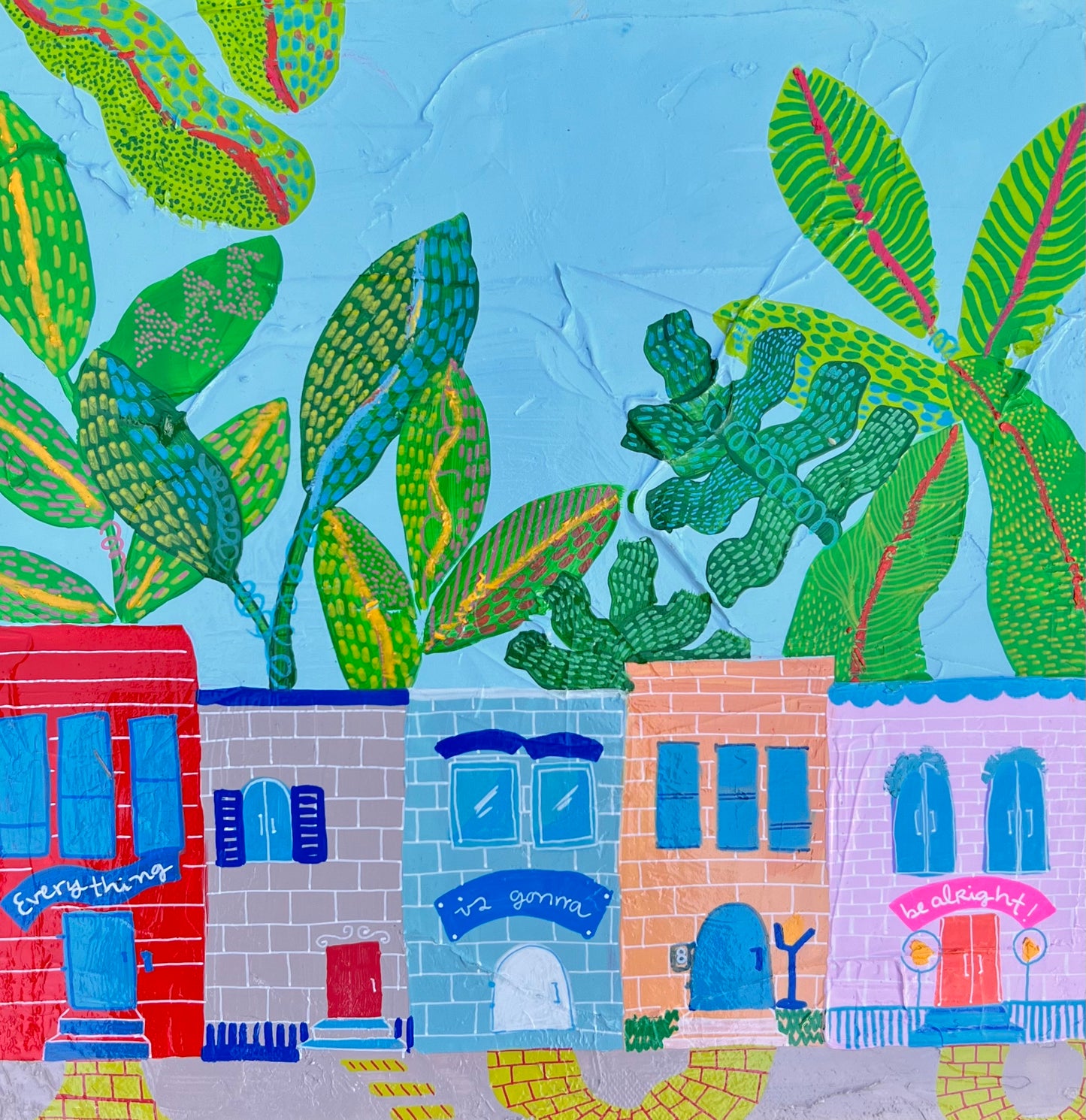 Everything will be alright, Fantastic Cities Painting