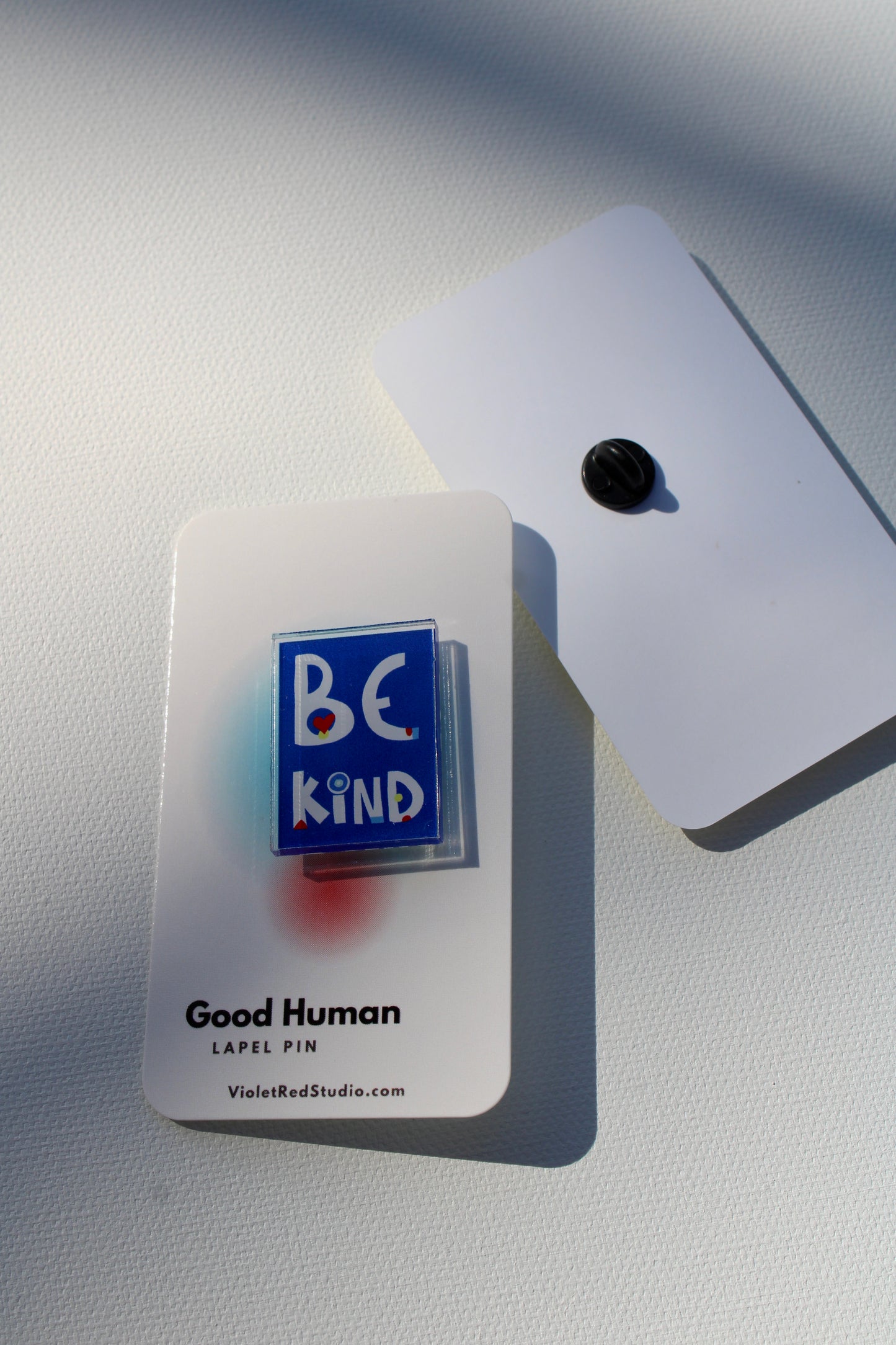 Be Kind Lapel Pin - VIOLETREDSTUDIO
