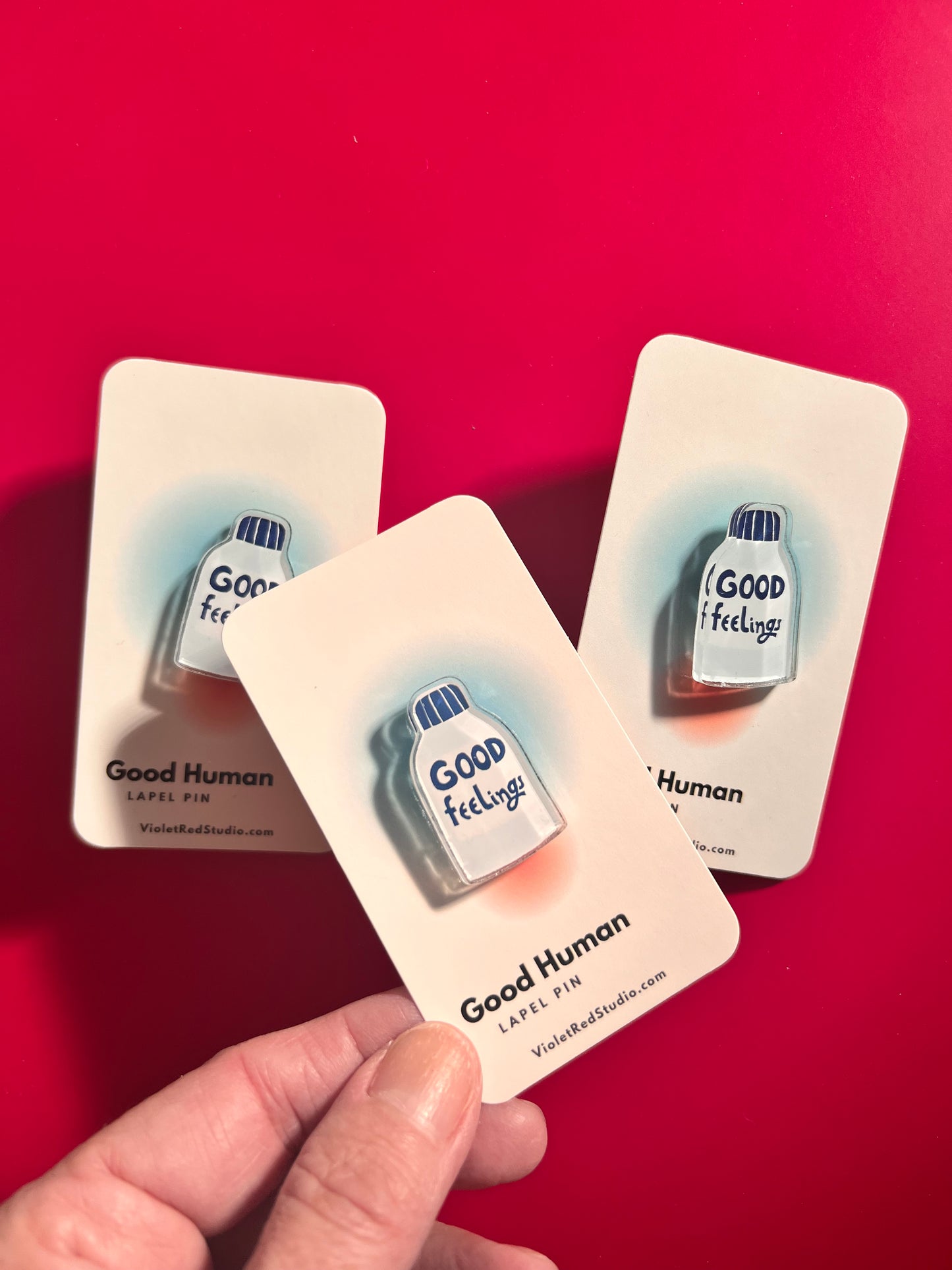 Good Feelings Lapel Pin