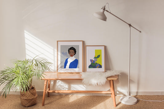 Anna Julia Cooper Art Print, Classroom Wall Art, Cubicle Decor