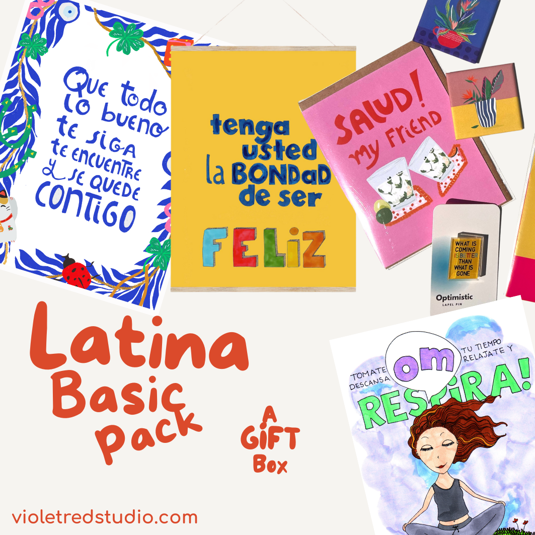 Latina energy, gift-wrapped- Gift Box