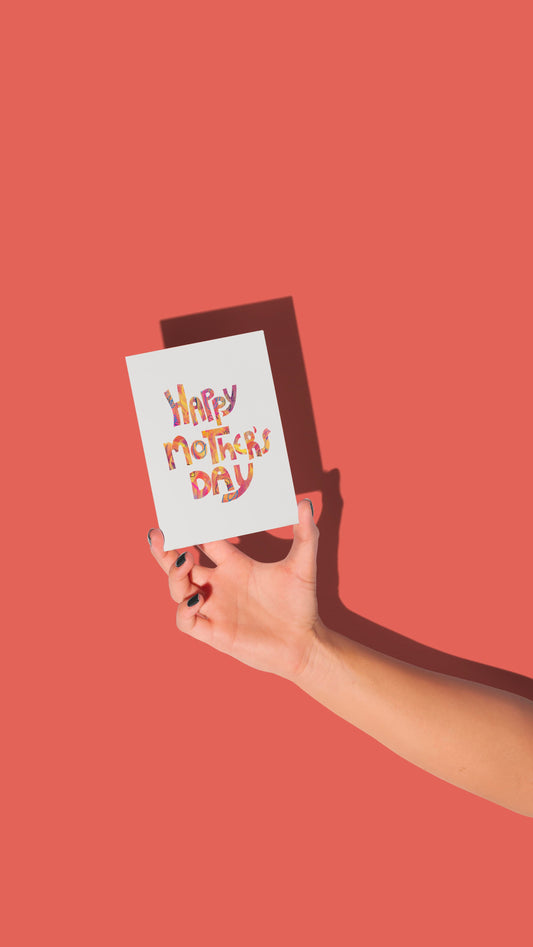 Happy Mother's Day Greeting Card - VIOLETREDSTUDIO