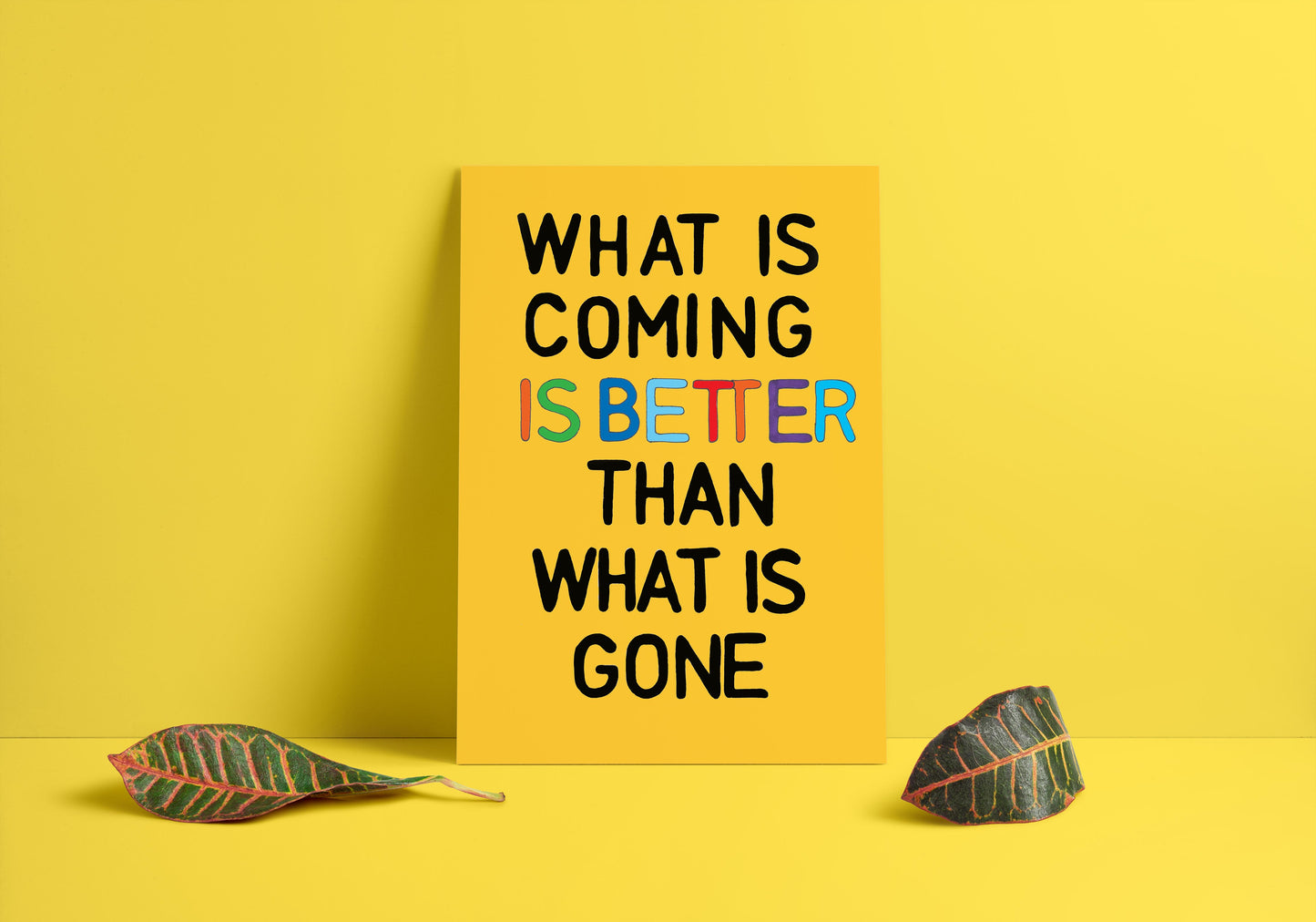 Optimistic Art Print, Cubicle Decor, Divorce Gift, Positive Wall Art, Maximalist Decor - VIOLETREDSTUDIO