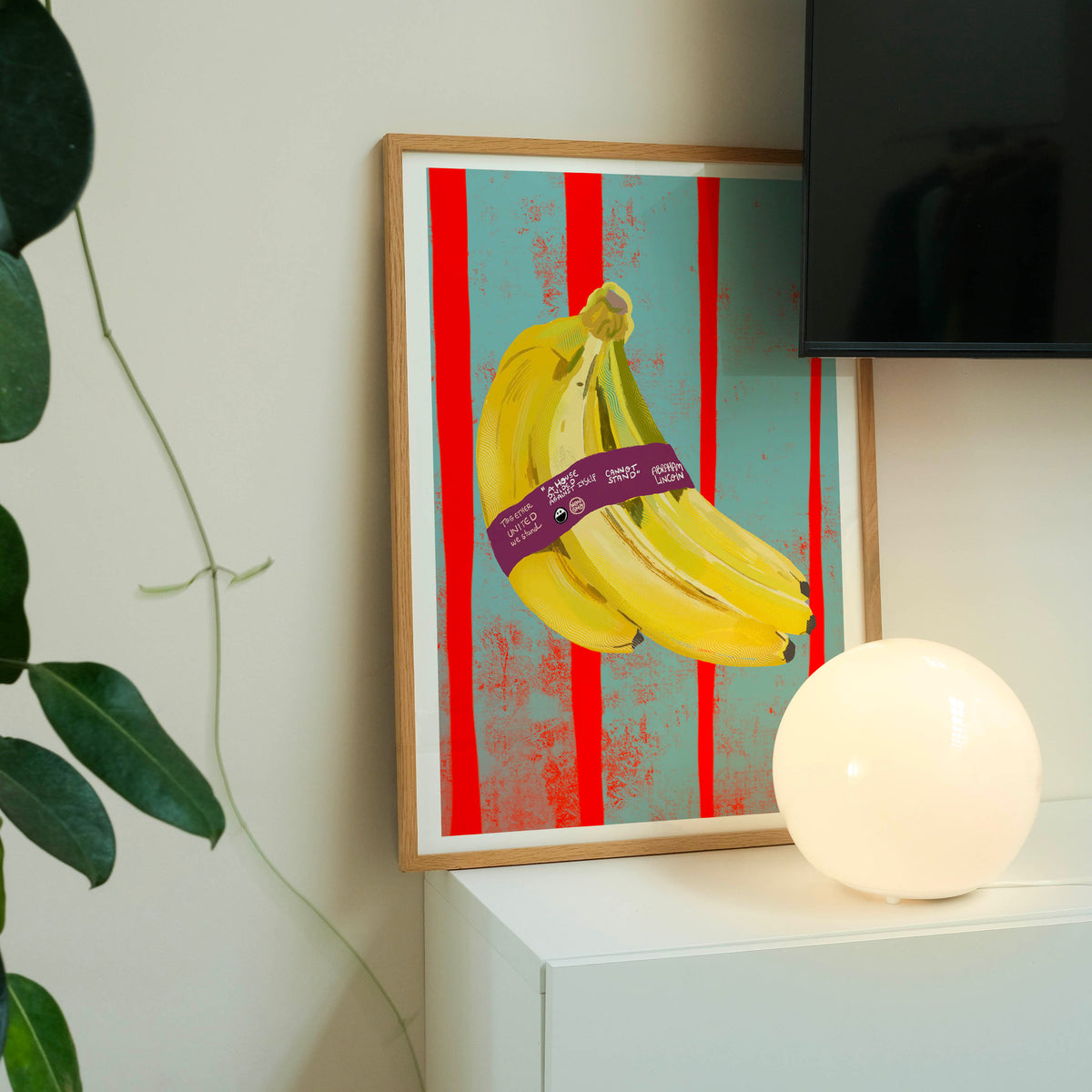Bananas Art Print