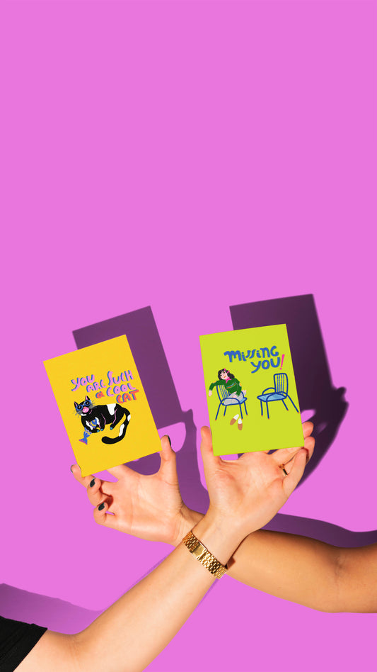 Missing You Greeting Card