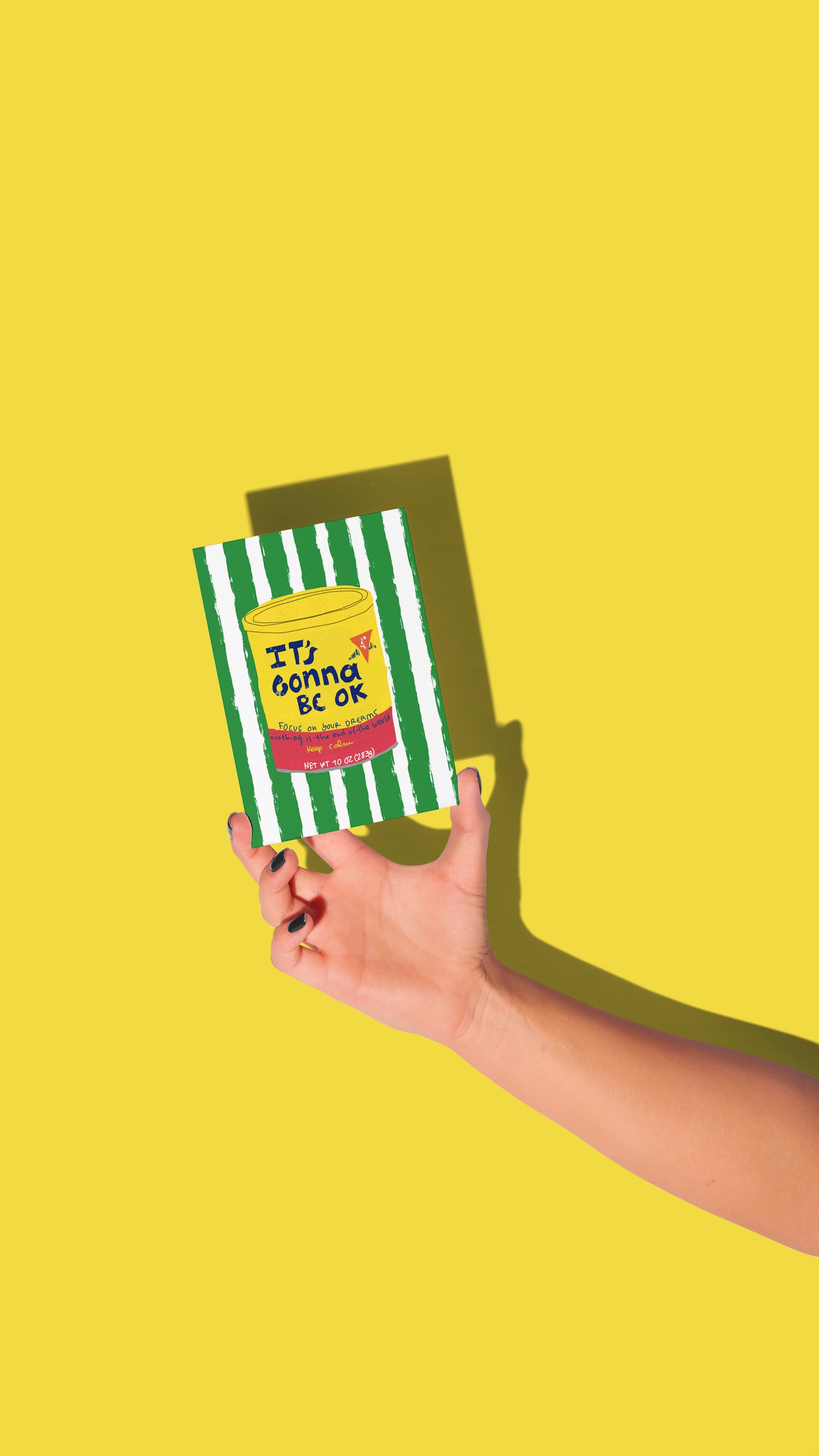 It's Gonna Be Ok Greeting Card - VIOLETREDSTUDIO