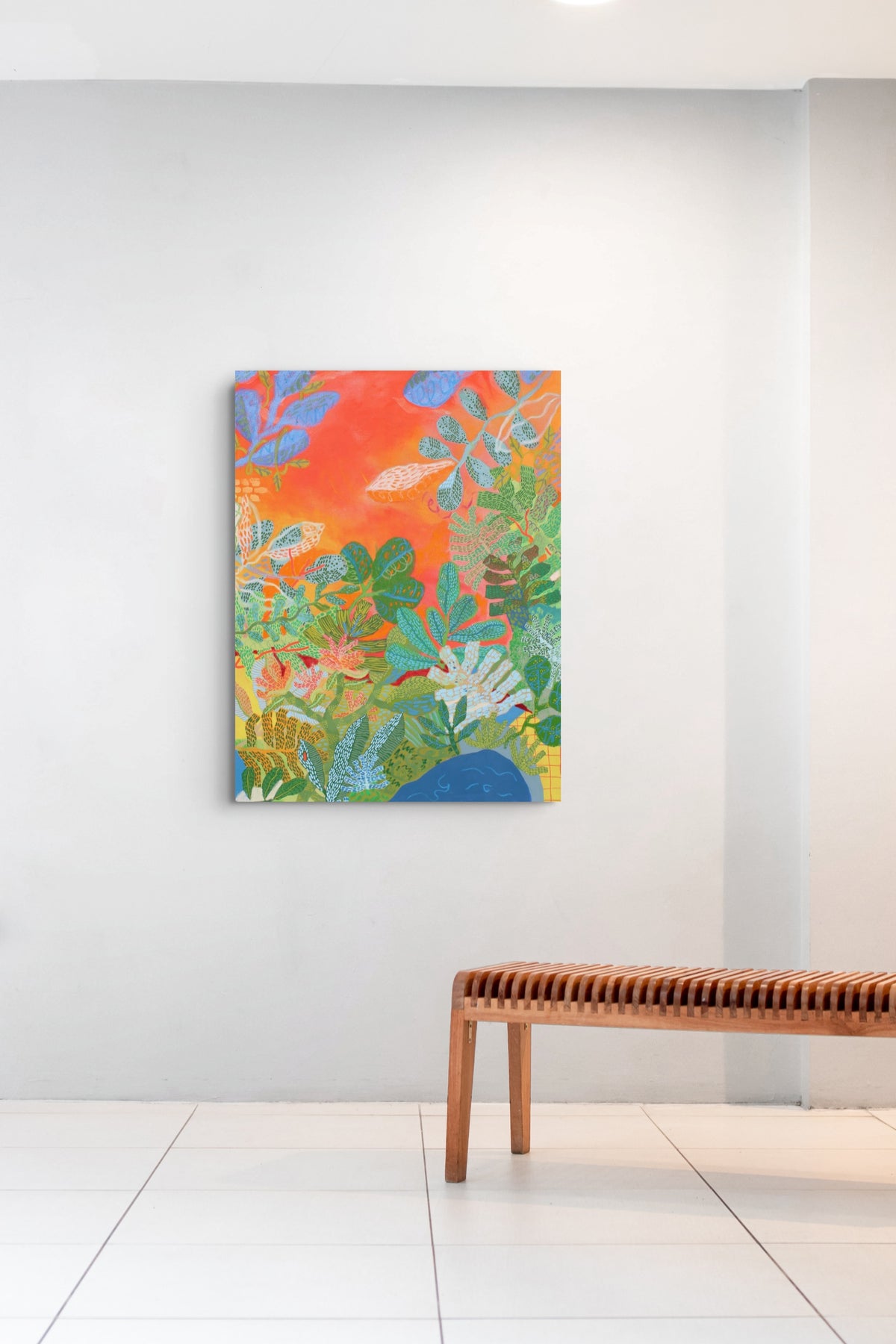 When In Doubt Keep Trying -40x30" Canvas