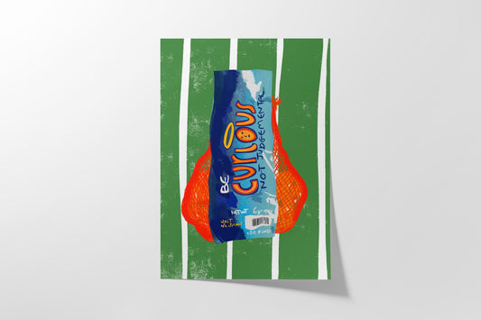 Tangerines Art Print - VIOLETREDSTUDIO