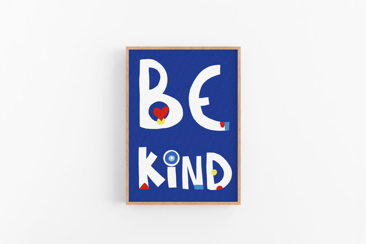 Be Kind Art Print - VIOLETREDSTUDIO