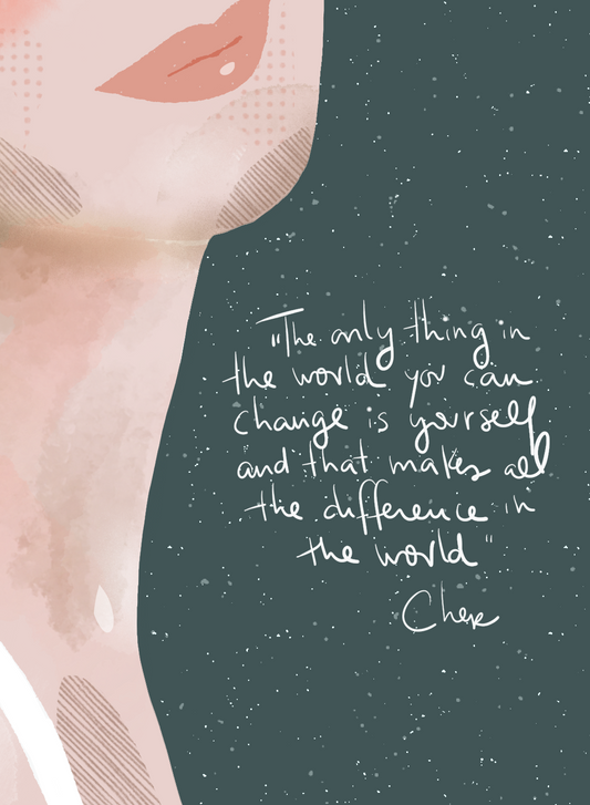 Cher Art Print, Apartment Decor Wall Art - VIOLETREDSTUDIO