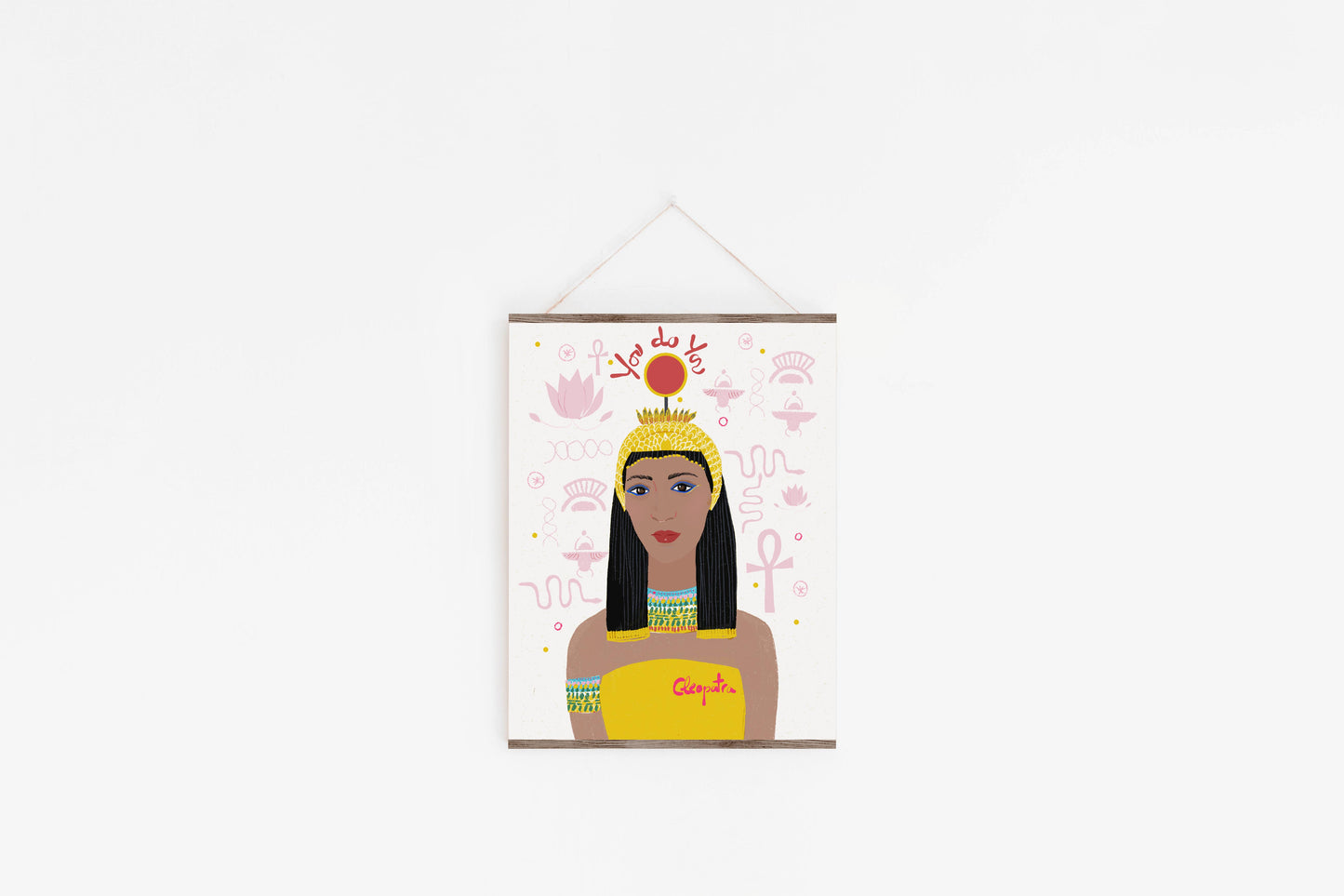 Cleopatra Art Print, You do You Cubicle decor, Dorm Room Wall Art - VIOLETREDSTUDIO