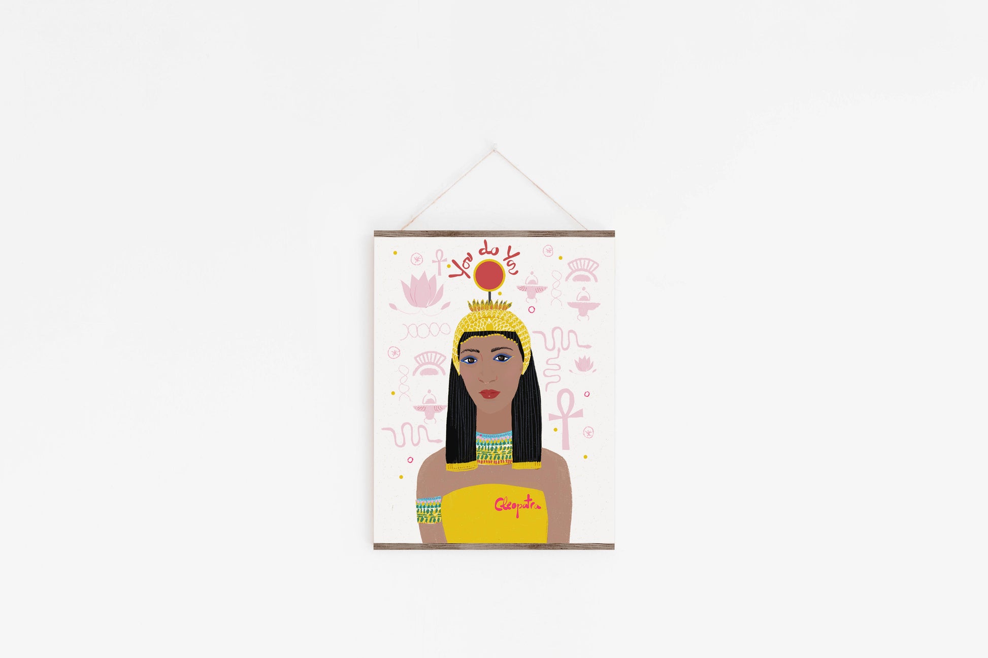 Cleopatra Art Print, You do You Cubicle decor, Dorm Room Wall Art - VIOLETREDSTUDIO