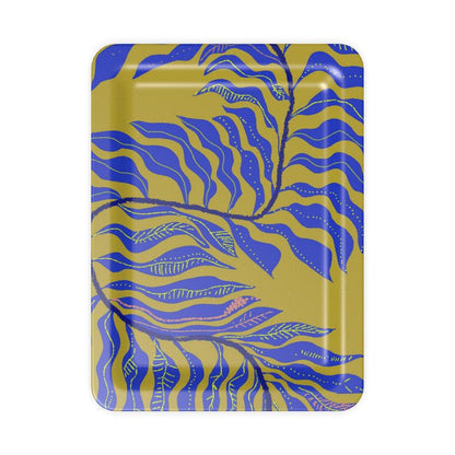 Green Fern Tray