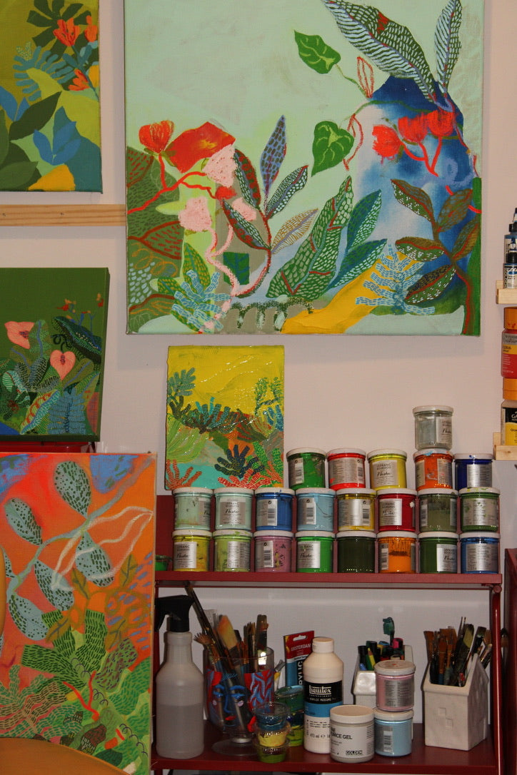 Behind the scenes inside Violet Red Studio