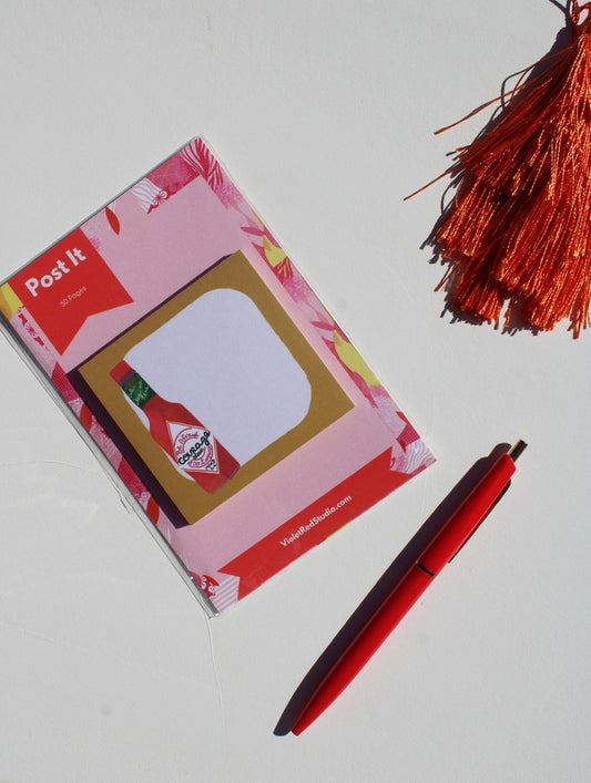 Hot Sauce Sticky Notes - VIOLETREDSTUDIO