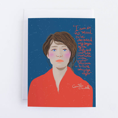 Camille Claudel Art Print – Sculptor Portrait, Feminist Artist Wall Art, Inspirational Creative Legacy Decor - VIOLETREDSTUDIO