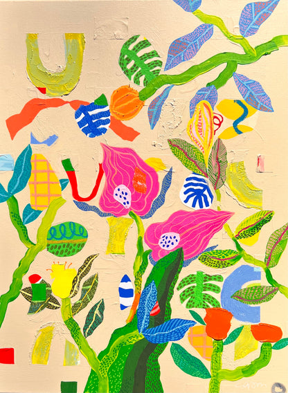 Mixed Greens - VIOLETREDSTUDIO