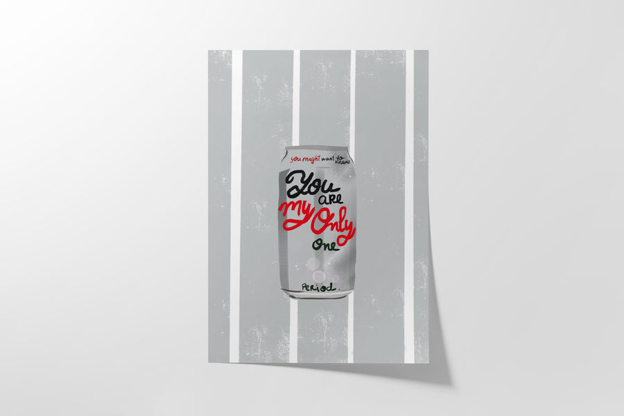 Only One Coke Print