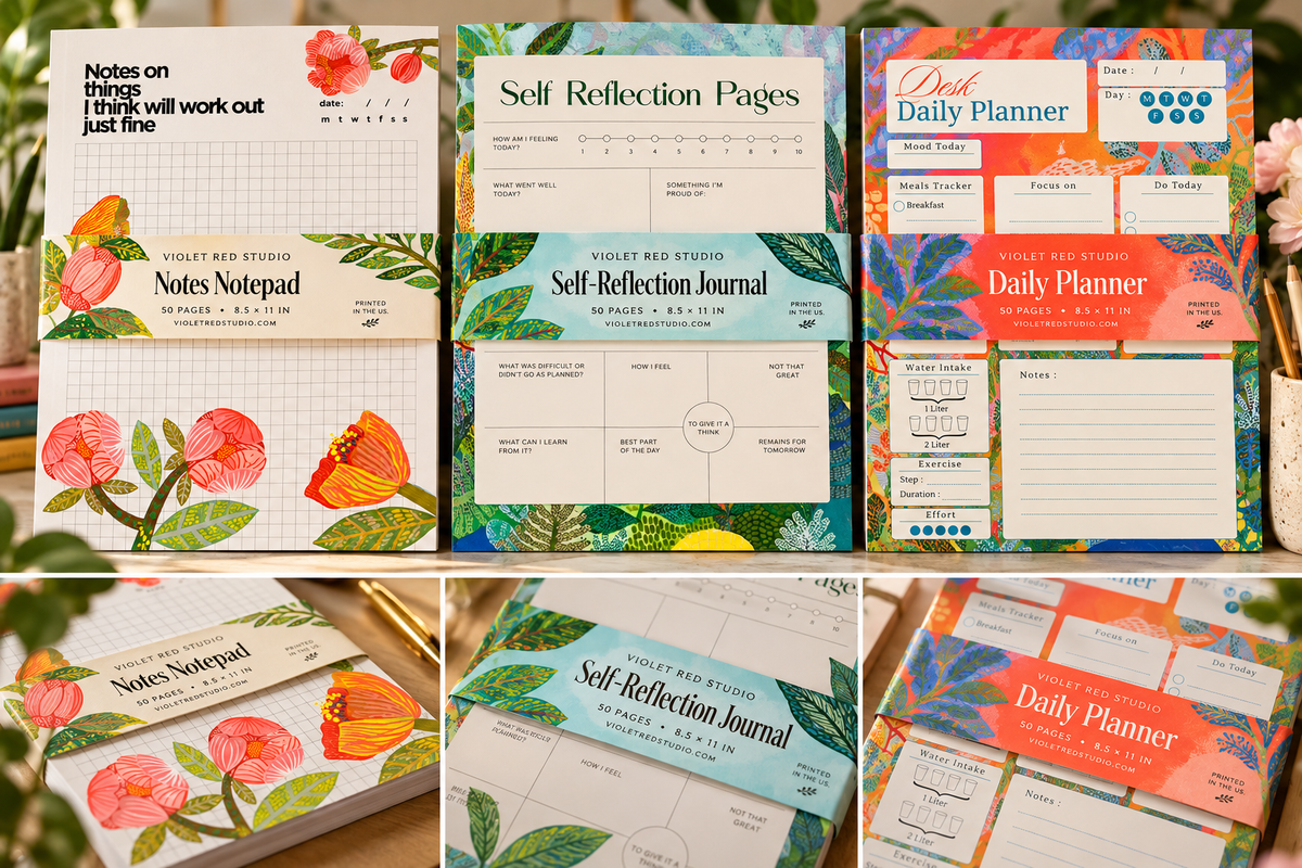 Self-Reflection Journal - VIOLETREDSTUDIO