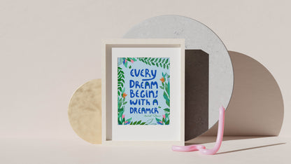 Set of 4 Inspirational Quote Prints - VIOLETREDSTUDIO