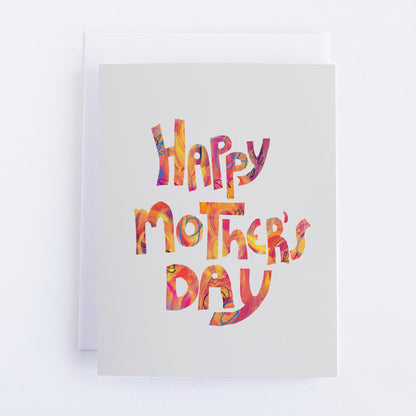 Happy Mother's Day Greeting Card - VIOLETREDSTUDIO