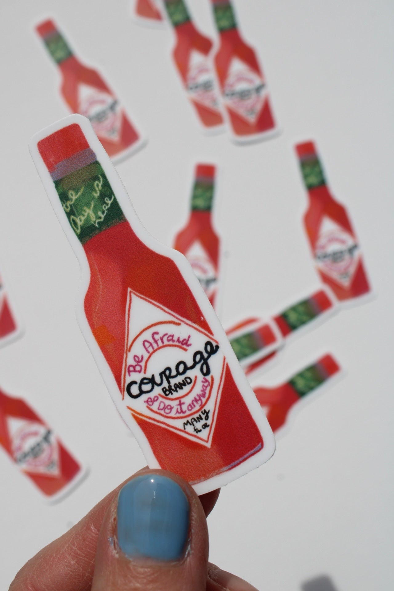 Hot Sauce Sticker - VIOLETREDSTUDIO