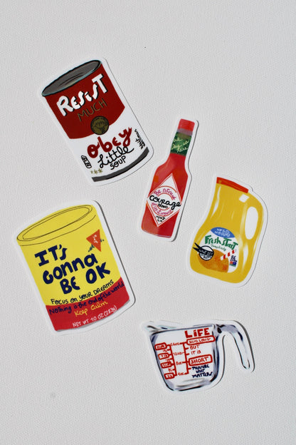 Hot Sauce Sticker - VIOLETREDSTUDIO