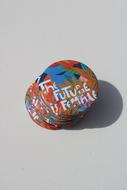 THE FUTURE IS FEMALE MAGNET - VIOLETREDSTUDIO