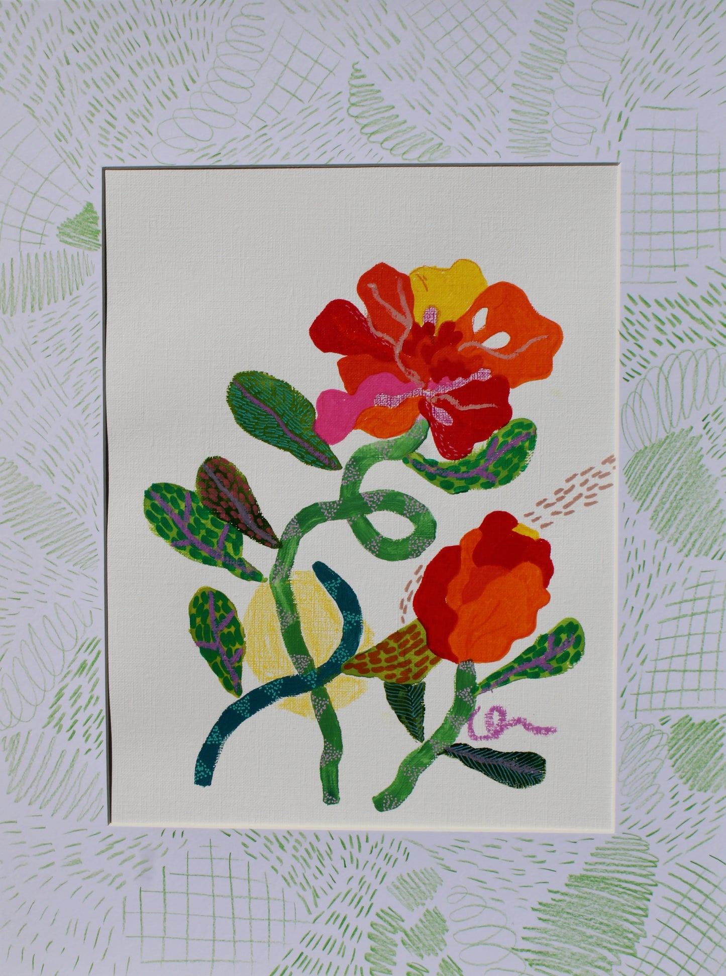 Bloom Boldly – Set of 2 Flower Art Prints