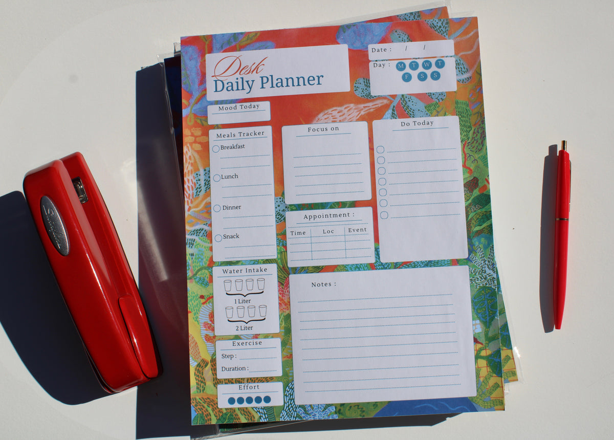 Daily Planner - VIOLETREDSTUDIO