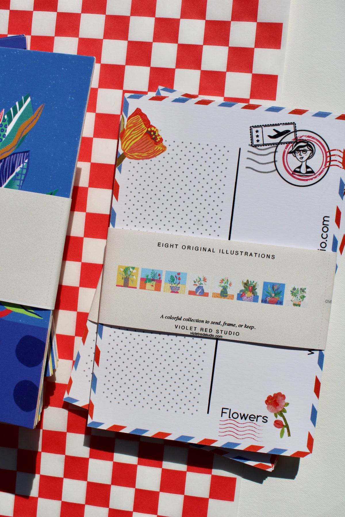 Flower Postcard Set