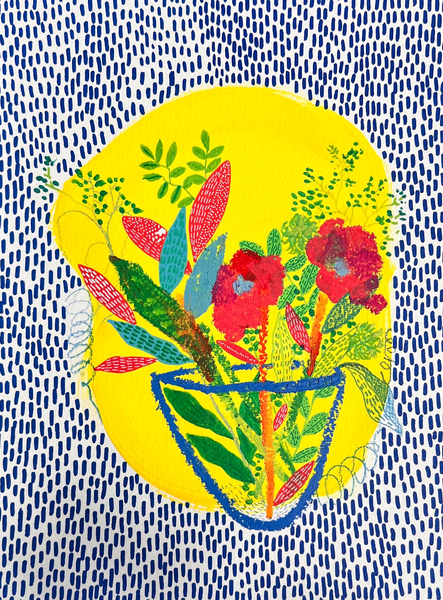 Bloom Boldly – Set of 2 Flower Art Prints