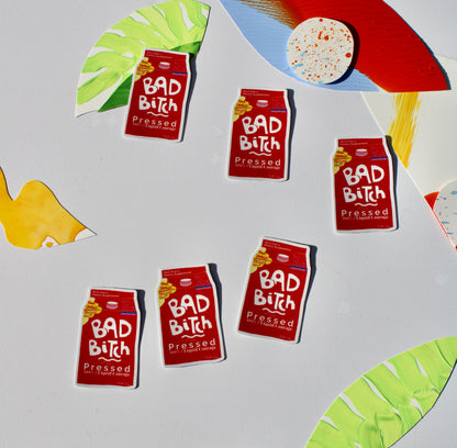 BAD B*TCH STICKER - VIOLETREDSTUDIO