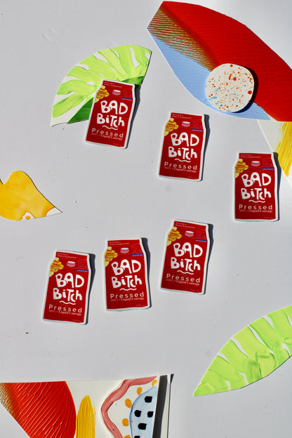 BAD B*TCH STICKER - VIOLETREDSTUDIO