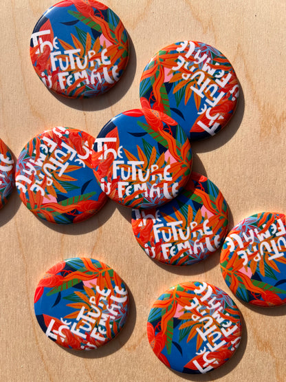 The Future is Female Magnet - VIOLETREDSTUDIO