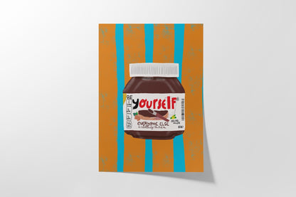 Be Yourself - Art Print - VIOLETREDSTUDIO