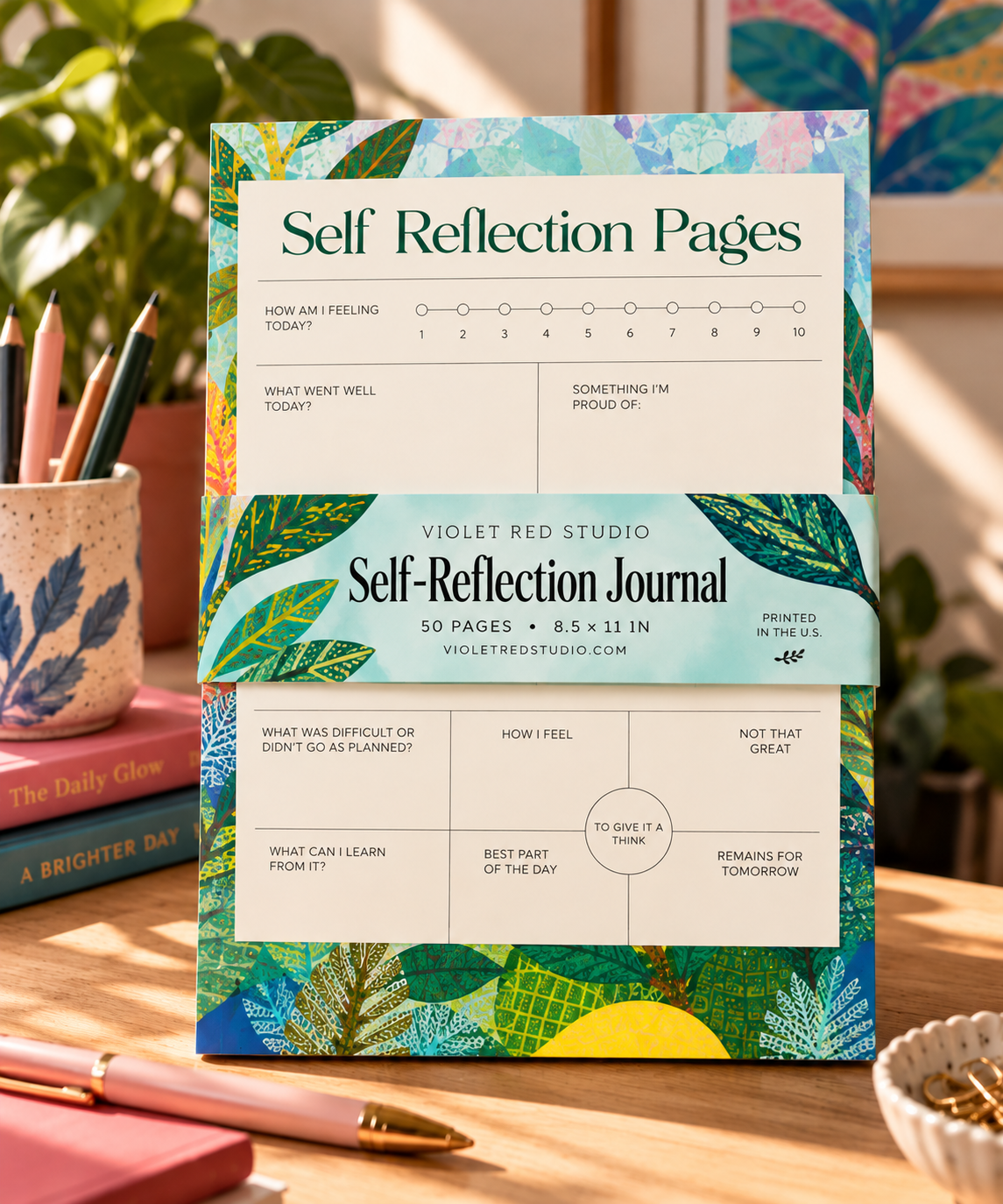 Self-Reflection Journal - VIOLETREDSTUDIO