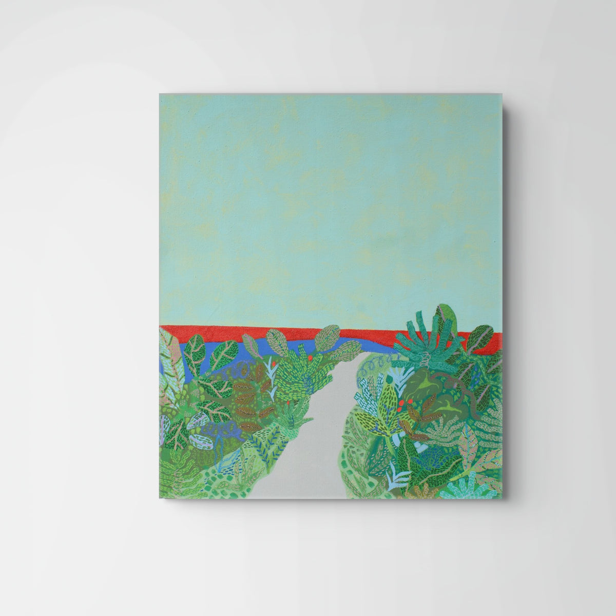 Some Roads Lead Home-33x28" Canvas