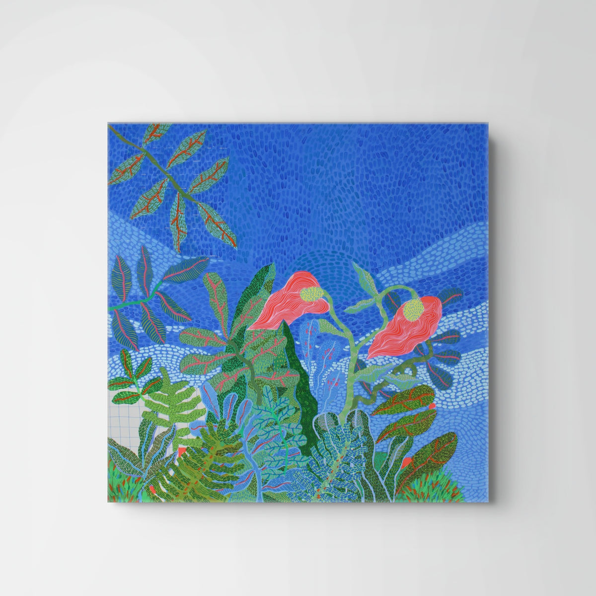 Love Might Be The Answer-30x30" Canvas