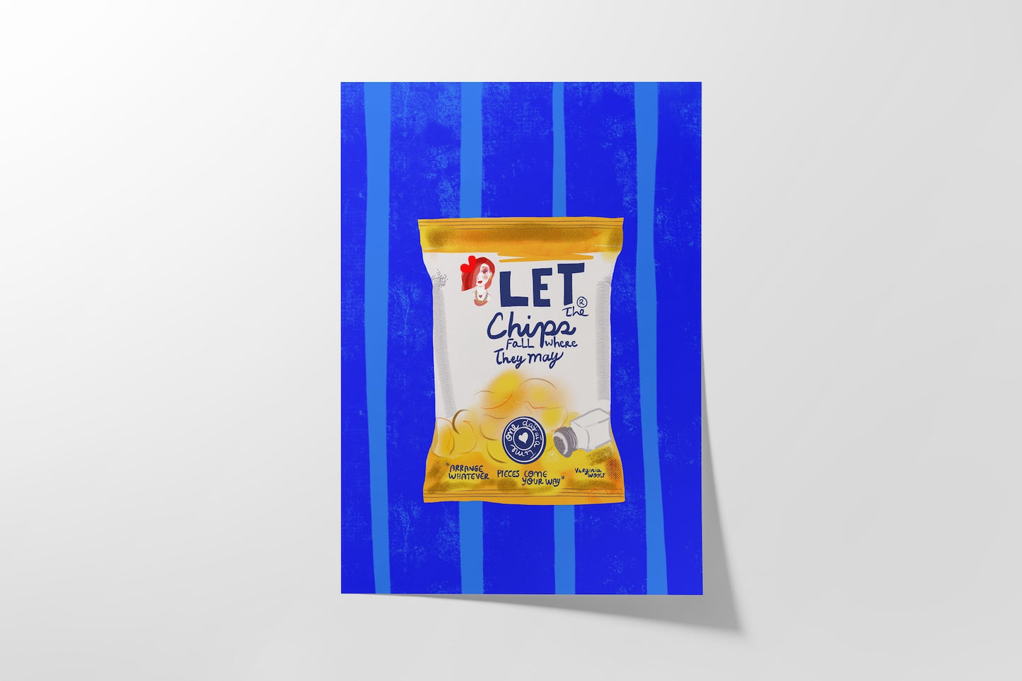 Chips - Art Print - VIOLETREDSTUDIO