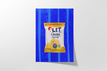 Chips - Art Print - VIOLETREDSTUDIO