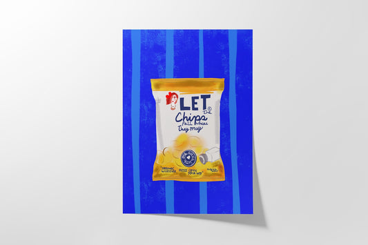 Chips - Art Print - VIOLETREDSTUDIO