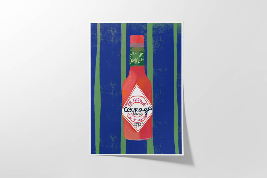 Courage Art Print