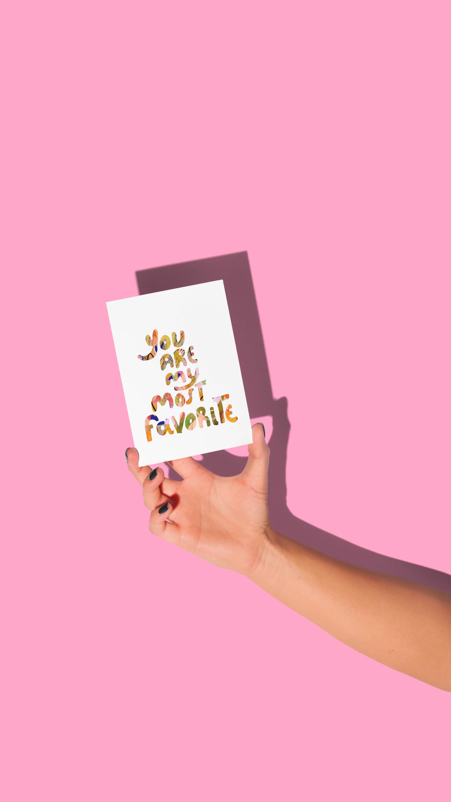 You Are My Most Favorite Greeting Card - VIOLETREDSTUDIO