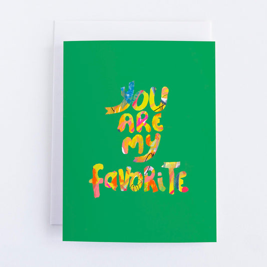 Best Mom - Greeting Card - VIOLETREDSTUDIO