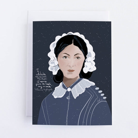 Florence Nightingale Art Print, Nurse INSPIRATION, Cubicle Decor - VIOLETREDSTUDIO